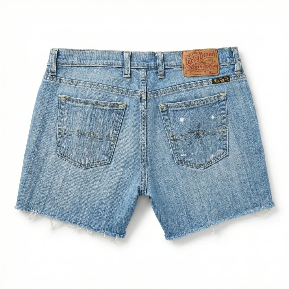 Lucky Brand Blue Denim Cutoff Shorts